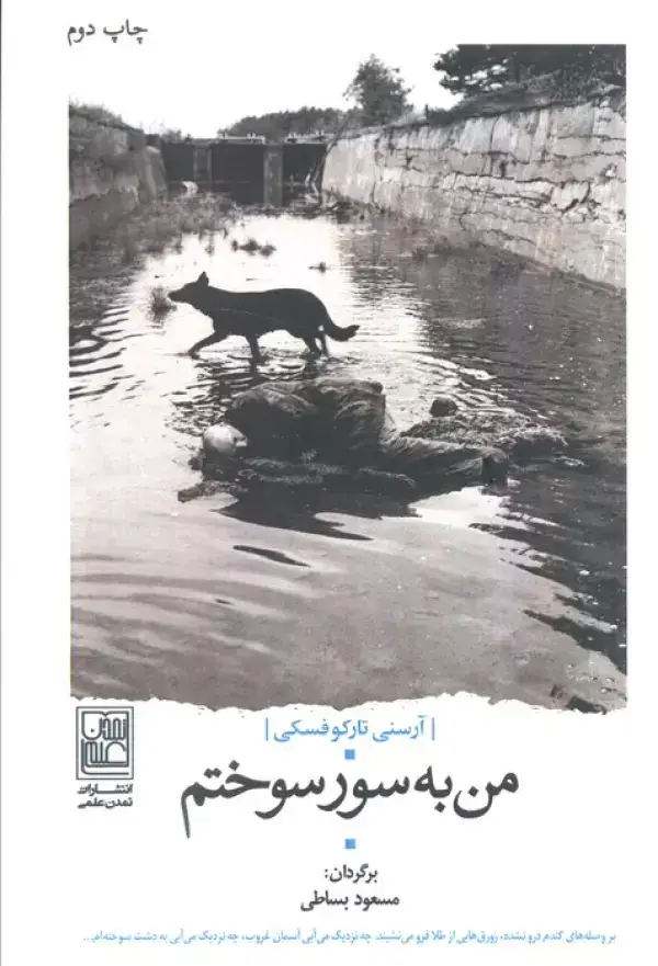 جلد کتاب من به سور سوختم