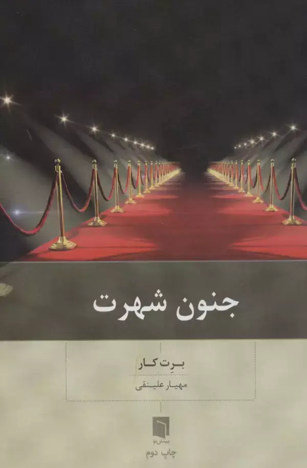جلد کتاب جنون شهرت