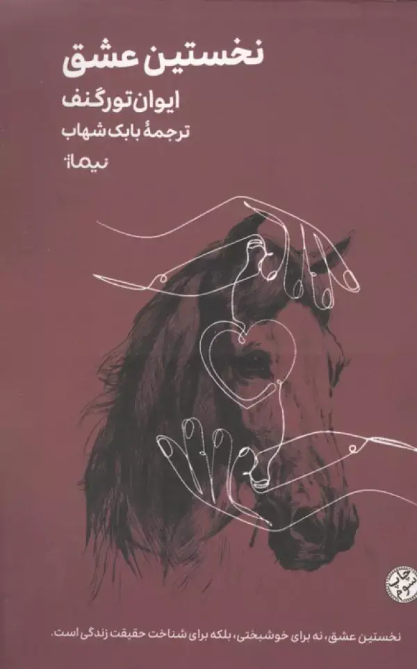 جلد کتاب نخستین عشق (مینیماژ)