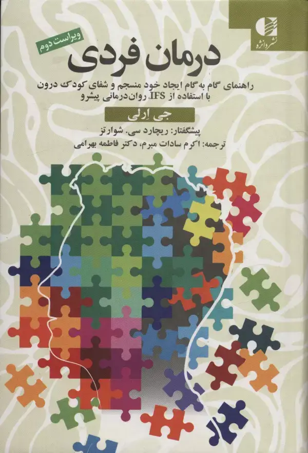 جلد کتاب درمان فردی (راهنمای گام به گام ایجاد خود منسجم و شفای کودک درون با استفاده از IFS،روان درمانی پیشرو)