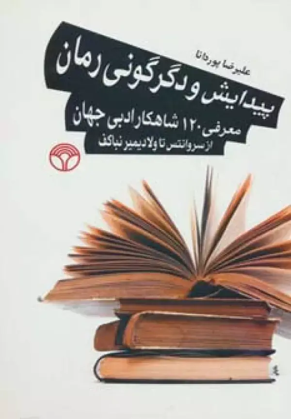 جلد کتاب پیدایش و دگرگونی رمان (معرفی 120 شاهکار ادبی جهان از سروانتس تا ولادیمیرنباکف)
