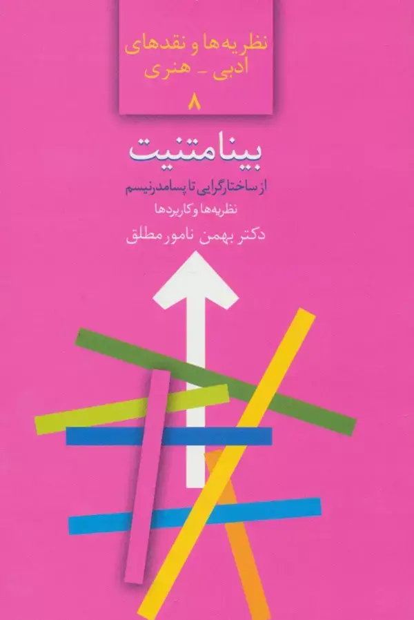 جلد کتاب بینامتنیت:از ساختارگرایی تا پسامدرنیسم (نظریه ها و نقدهای ادبی-هنری 8)