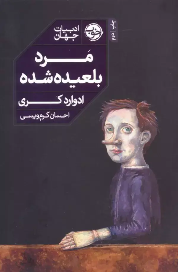جلد کتاب مرد بلعیده شده