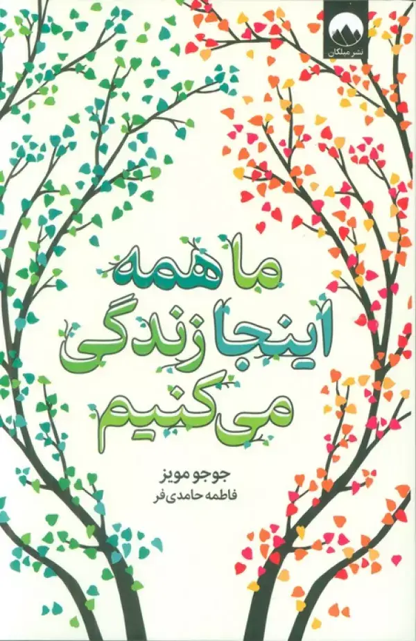 جلد کتاب ما همه اینجا زندگی می کنیم