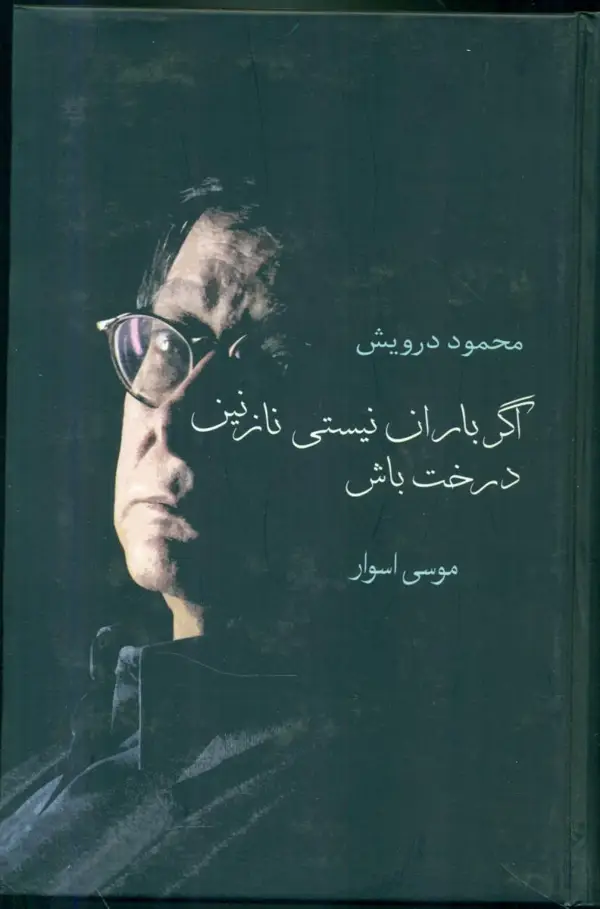 جلد کتاب اگر باران نیستی نازنین درخت باش