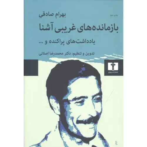 جلد کتاب بازمانده های غریبی اشنا