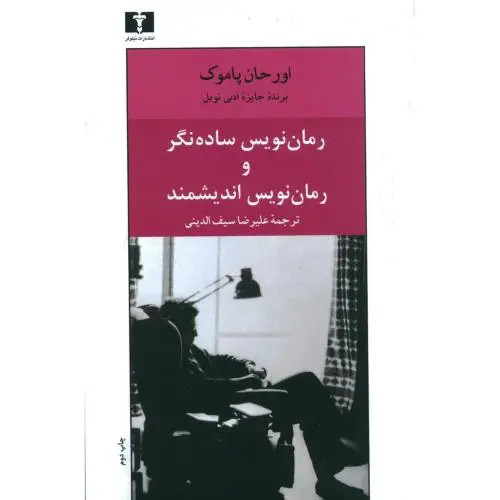 جلد کتاب رمان نویس ساده نگر و رمان نویس اندیشمند
