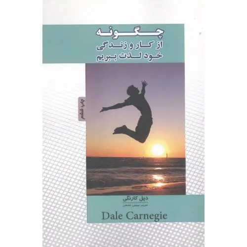 جلد کتاب چگونه از کار و زندگی خود لذت ببریم