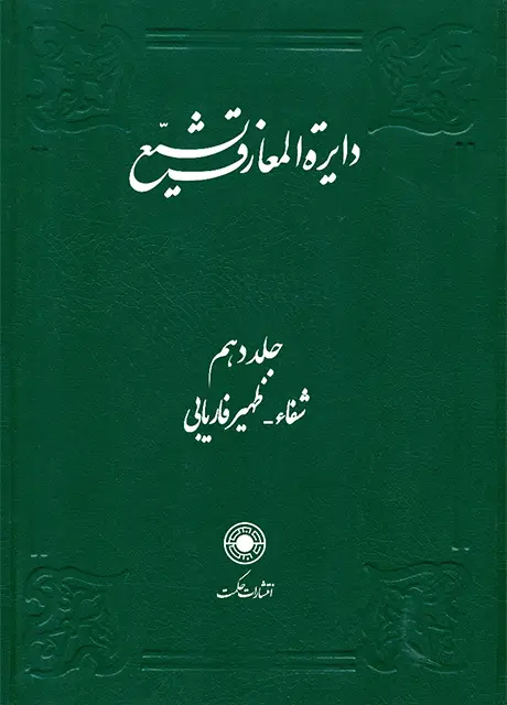 جلد کتاب دایرةالمعارف تشیع (جلد10)