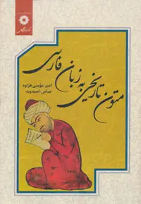 جلد کتاب متون تاریخی به زبان فارسی
