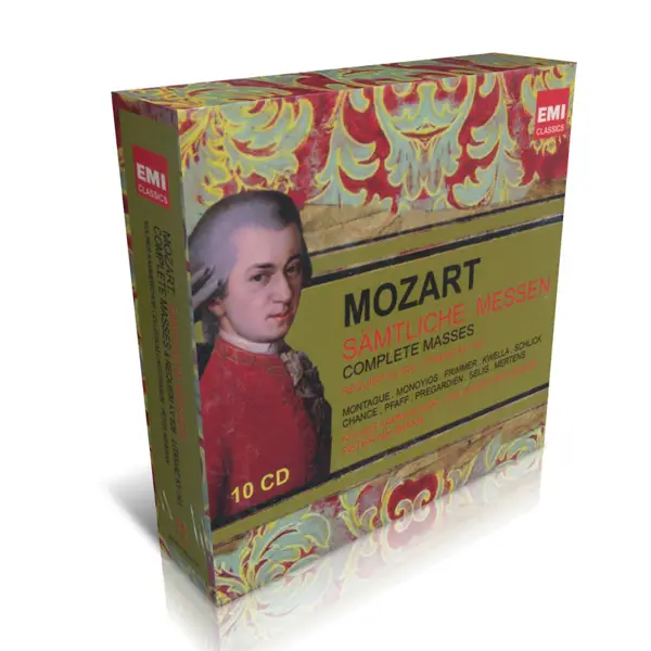 جلد کتاب MOZART – COMPLETE MASSES