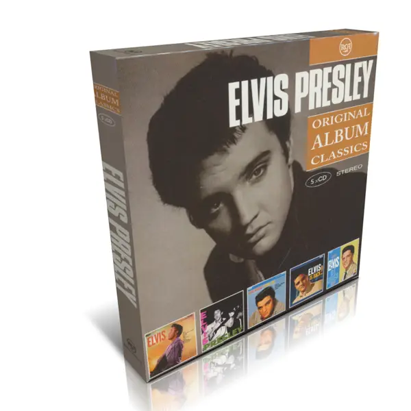 جلد کتاب ELVIS PRESLEY
