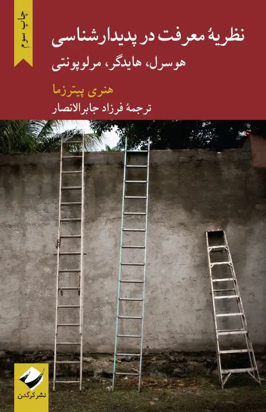 جلد کتاب نظریهٔ معرفت در پدیدارشناسی