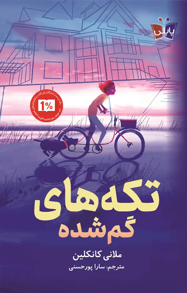 جلد کتاب تکه های گم شده
