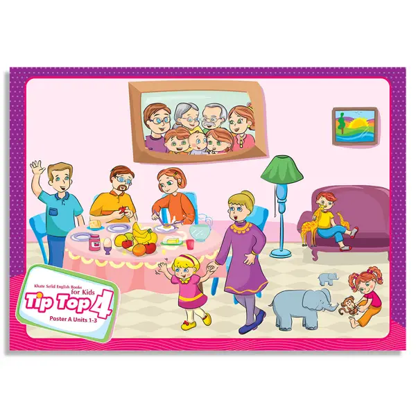 جلد کتاب Tip Top 4 Posters