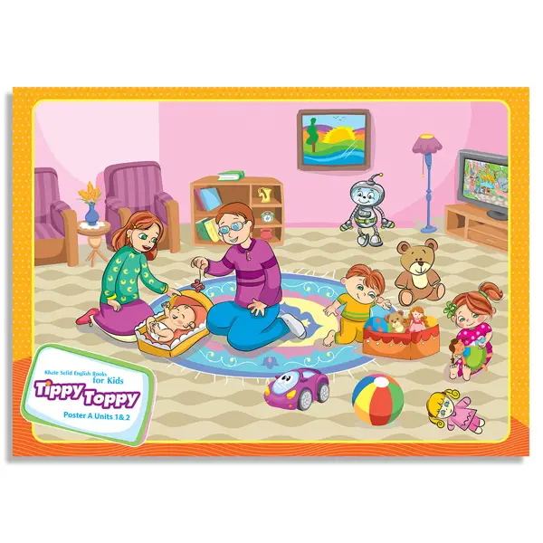 جلد کتاب Tippy Toppy Posters