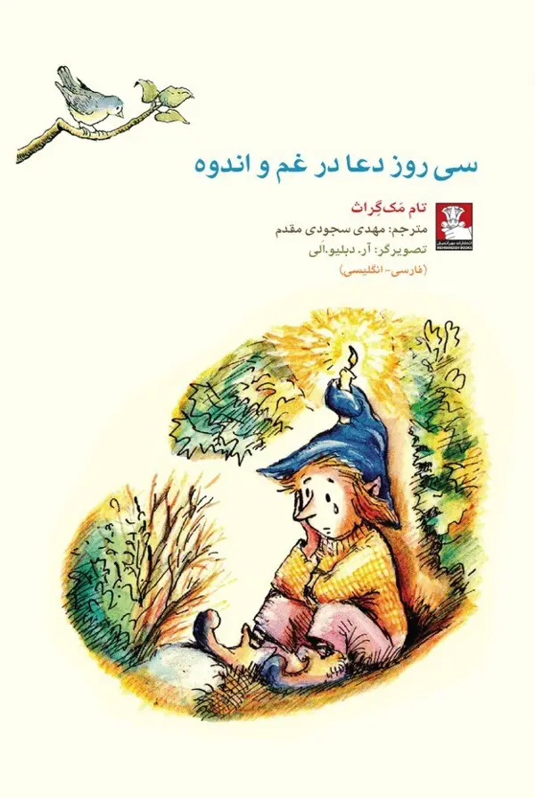 جلد کتاب کمک پریان: سی روز دعا در غم و اندوه