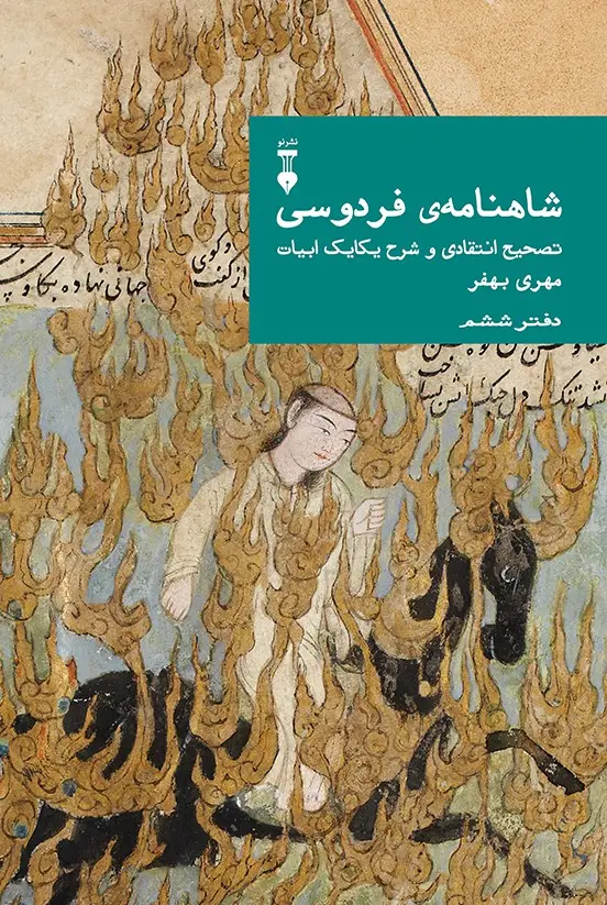 جلد کتاب شاهنامهٔ فردوسی: تصحیح انتقادی و شرح یکایک ابیات 06 (دفتر ششم)