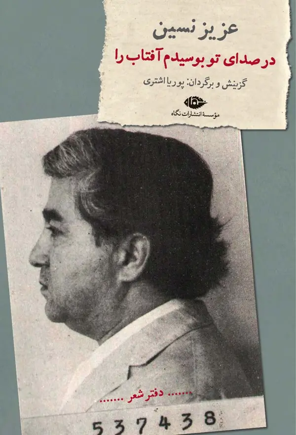 جلد کتاب در صدای تو بوسیدم افتاب را