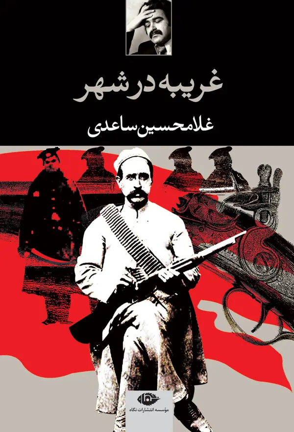 جلد کتاب غریبه در شهر