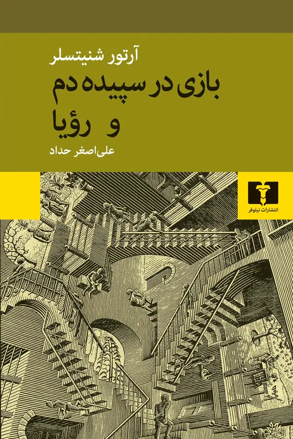 جلد کتاب بازی در سپیده دم و رویا