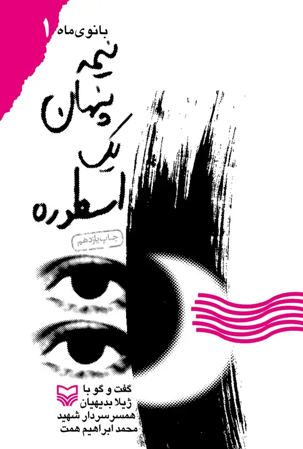 جلد کتاب نیمه پنهان یک اسطوره