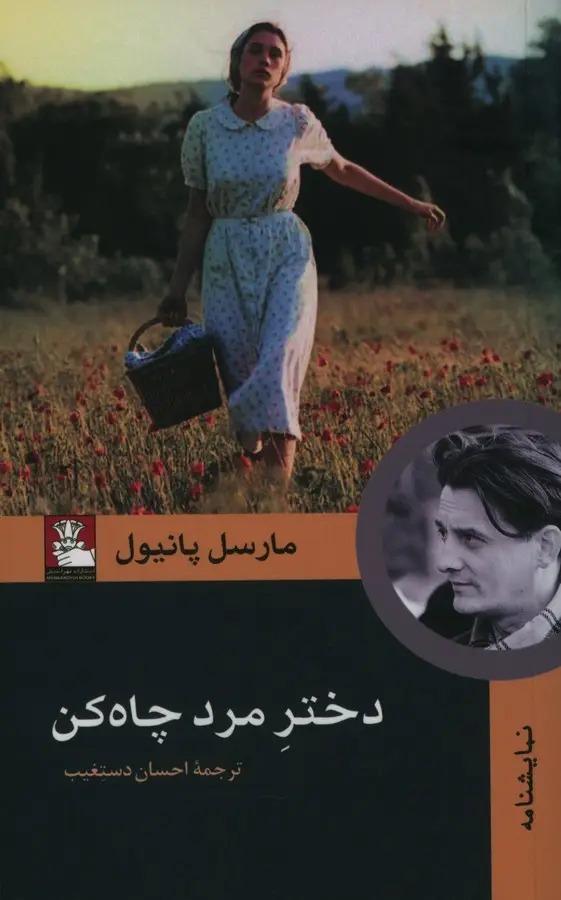 جلد کتاب دختر مرد چاه کن