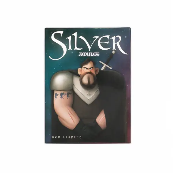 جلد کتاب بازی فکری سیلور امولس Silver Amulet