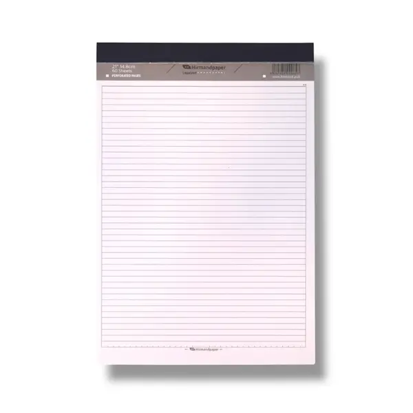جلد کتاب دفتر لگال پد 60 برگ خط دار A5