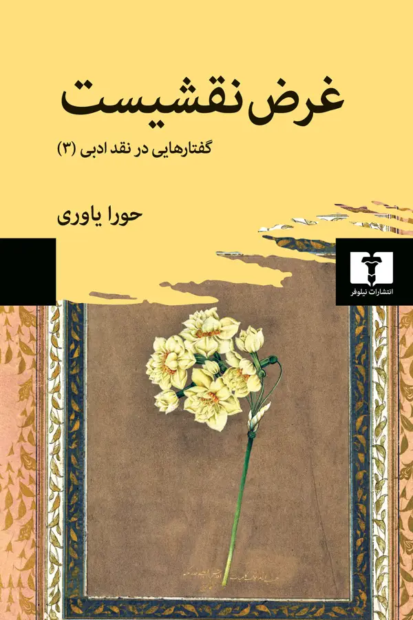 جلد کتاب غرض نقشیست