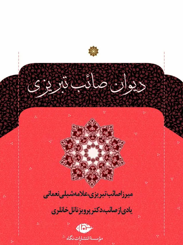 جلد کتاب دیوان صائب تبریزی