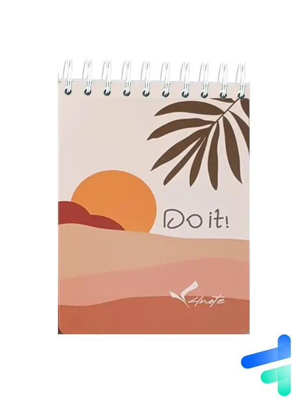 جلد کتاب دفتر to do list طرح تابستان 80 برگ کد 658214