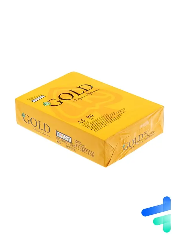 جلد کتاب کاغذ A5 بسته 500 عددی گلد gold