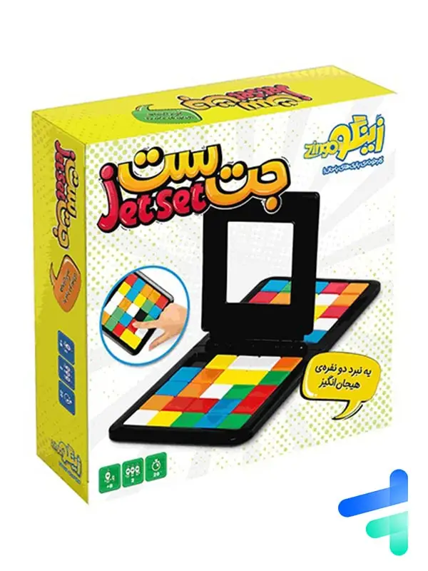 جلد کتاب بازی فکری جت ست زینگو