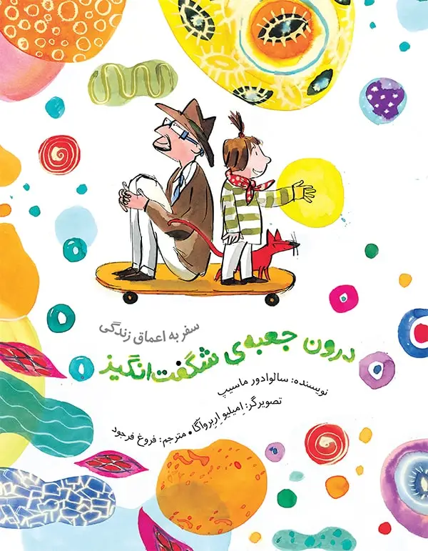 جلد کتاب درون جعبه ی شگفت انگیز