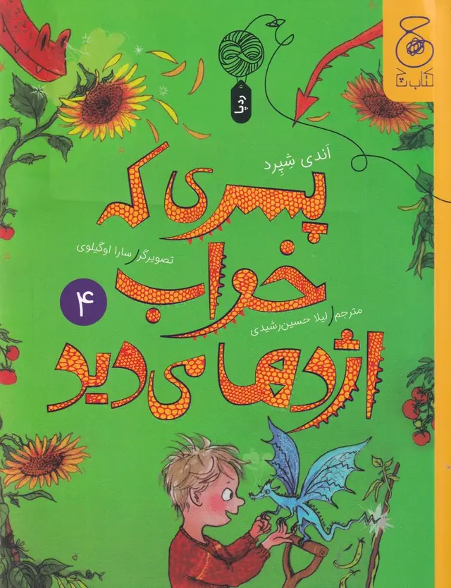 جلد کتاب پسری که خواب اژدها میدید 4