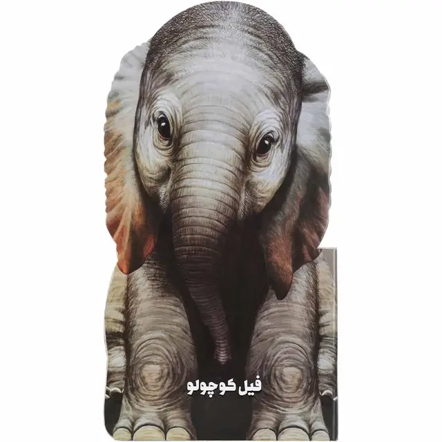 جلد کتاب کتاب فیل کوچولو مجموعه حیوانات کوچک