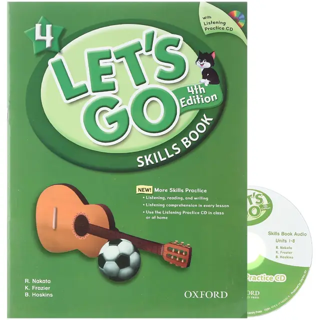 جلد کتاب Let's Go 4 Skills Book Fourth Edition