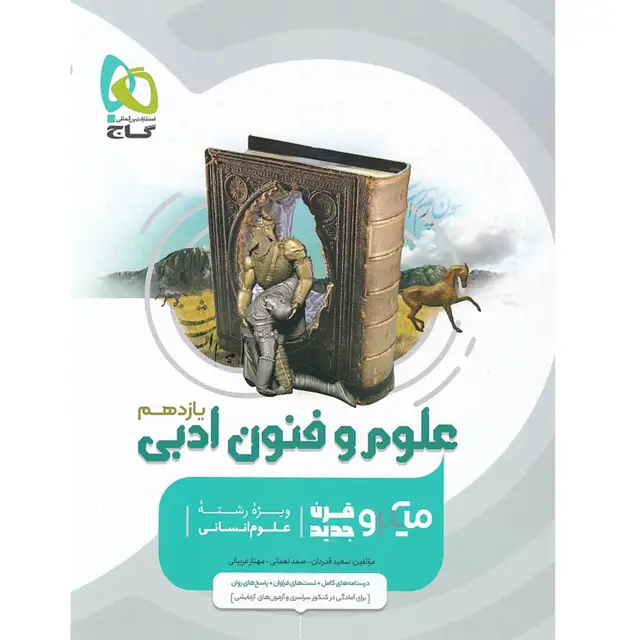 جلد کتاب کتاب علوم و فنون ادبی یازدهم انسانی سری میکرو طبقه بندی