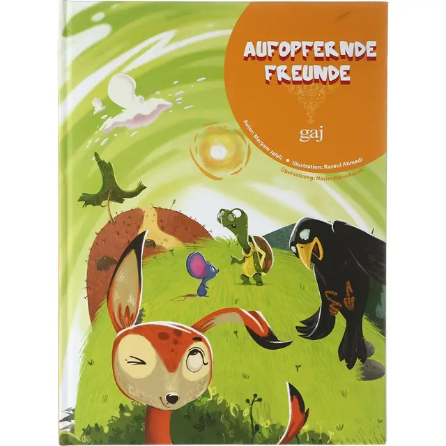 جلد کتاب Aufopfernde Freunde