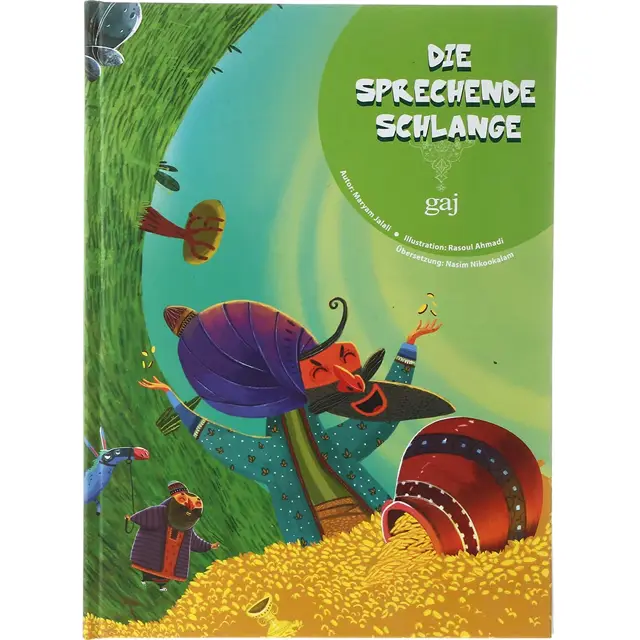 جلد کتاب Die Sprechende Schlange