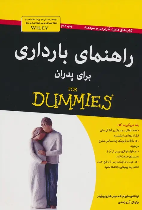 جلد کتاب راهنمای بارداری برای پدران (کتاب های دامیز)
