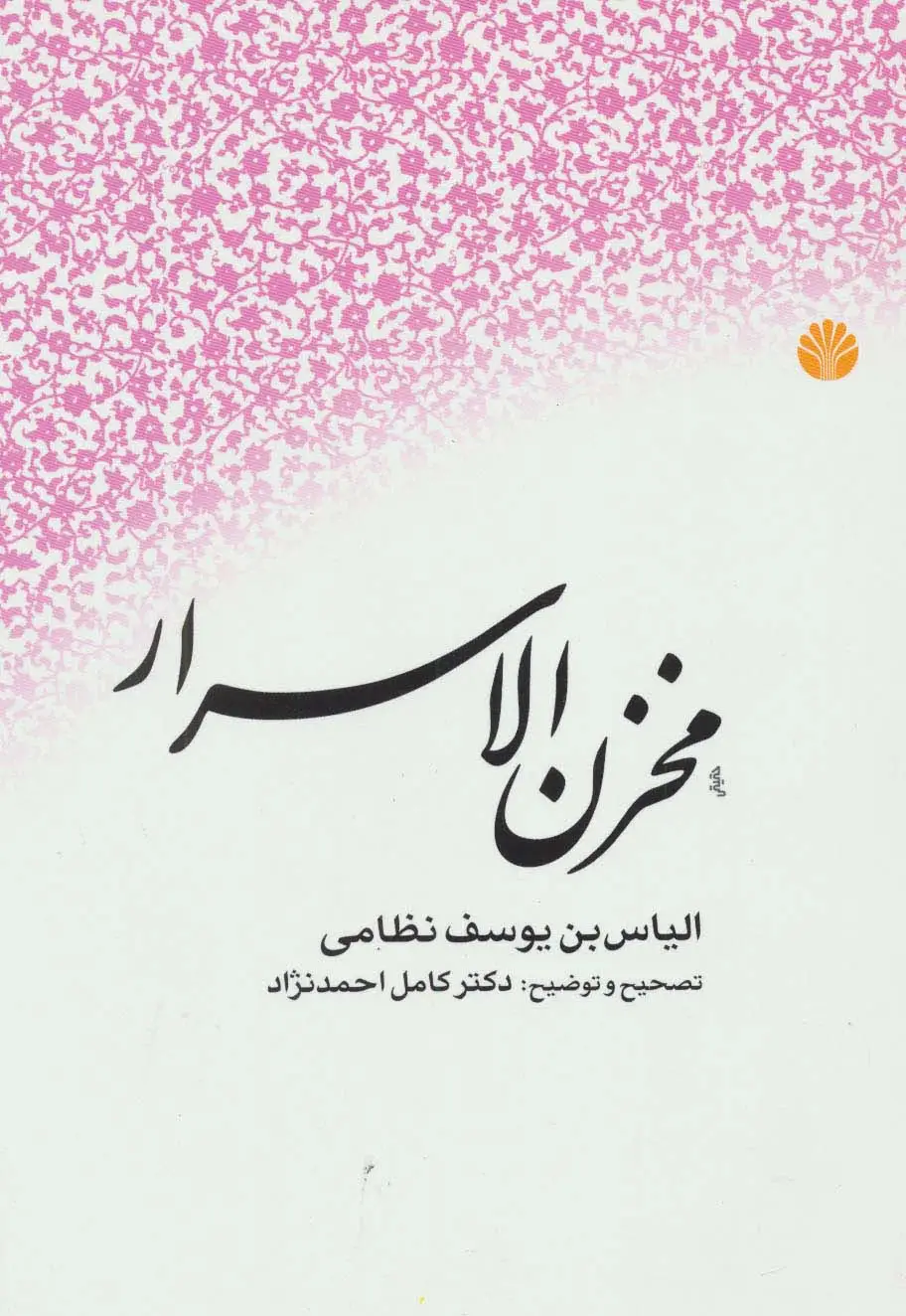 جلد کتاب مخزن الاسرار