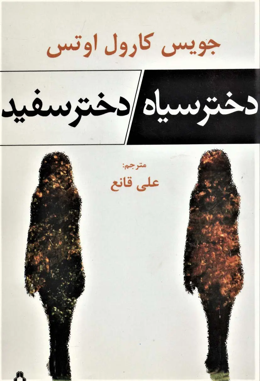 جلد کتاب دختر سیاه،دختر سفید