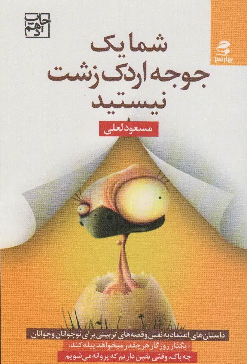 جلد کتاب شما یک جوجه اردک زشت نیستید (داستان های اعتماد به نفس و قصه های تربیتی برای نوجوانان و جوانان)