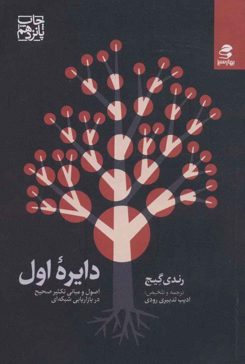 جلد کتاب دایره اول (اصول و مبانی تکثیر صحیح در بازاریابی شبکه ای)