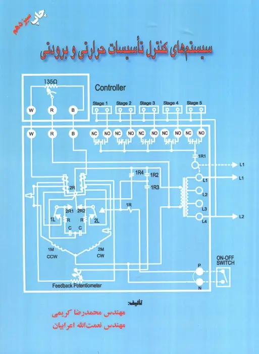 جلد کتاب سیستم های کنترل تاسیسات حرارتی و برودتی