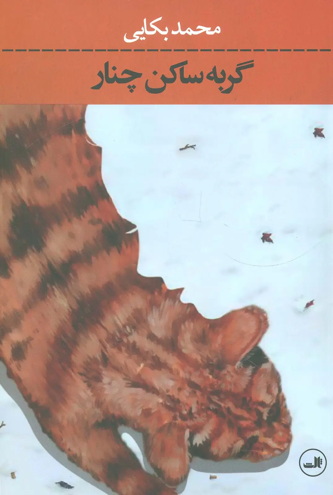 جلد کتاب گربه ساکن چنار