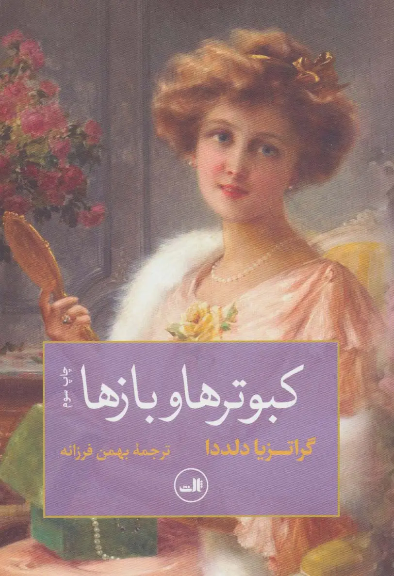 جلد کتاب کبوترها و بازها