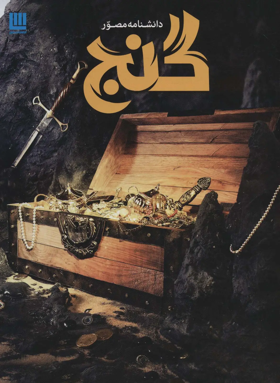 جلد کتاب دانشنامه مصور گنج (گلاسه)